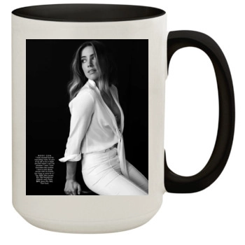 Amber Heard 15oz Colored Inner & Handle Mug