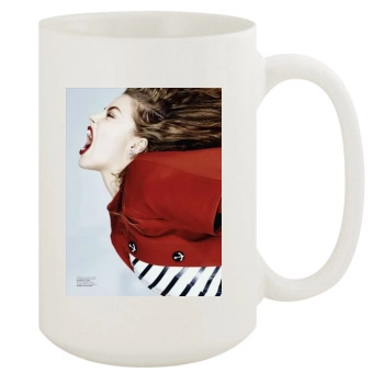 Amber Heard 15oz White Mug