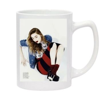 Amber Heard 14oz White Statesman Mug