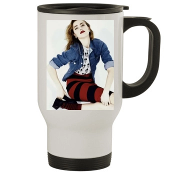 Amber Heard Stainless Steel Travel Mug