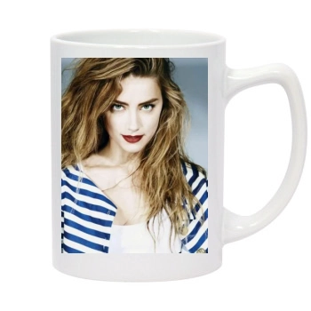 Amber Heard 14oz White Statesman Mug