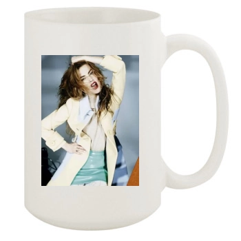 Amber Heard 15oz White Mug