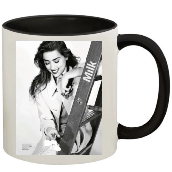 Amber Heard 11oz Colored Inner & Handle Mug