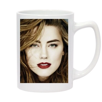 Amber Heard 14oz White Statesman Mug