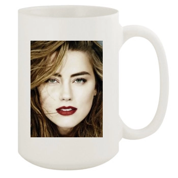 Amber Heard 15oz White Mug