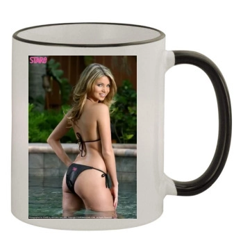 Amber Lancaster 11oz Colored Rim & Handle Mug