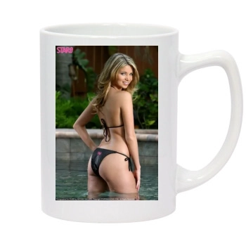 Amber Lancaster 14oz White Statesman Mug