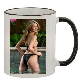 Amber Lancaster 11oz Colored Rim & Handle Mug