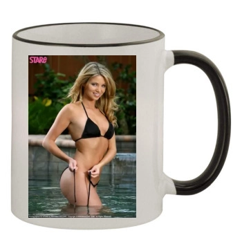 Amber Lancaster 11oz Colored Rim & Handle Mug