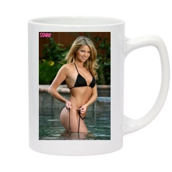 Amber Lancaster 14oz White Statesman Mug