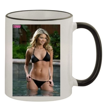 Amber Lancaster 11oz Colored Rim & Handle Mug