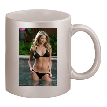 Amber Lancaster 11oz Metallic Silver Mug