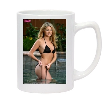 Amber Lancaster 14oz White Statesman Mug