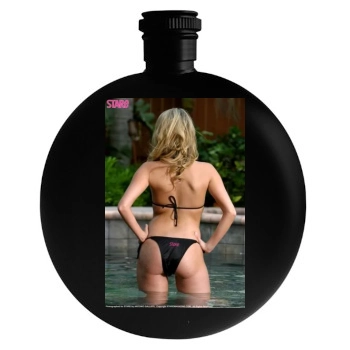 Amber Lancaster Round Flask