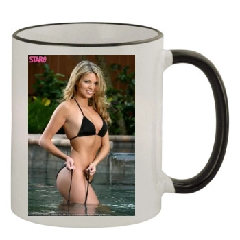 Amber Lancaster 11oz Colored Rim & Handle Mug