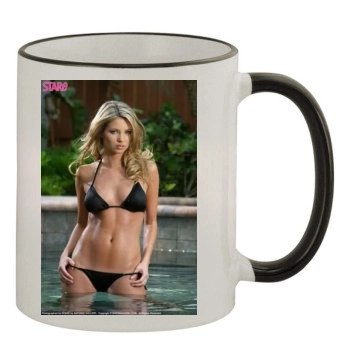 Amber Lancaster 11oz Colored Rim & Handle Mug