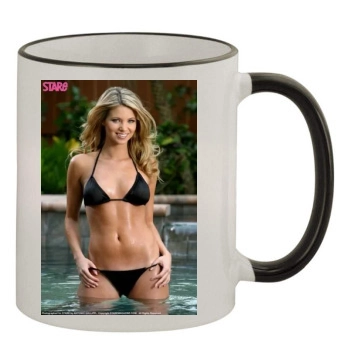 Amber Lancaster 11oz Colored Rim & Handle Mug