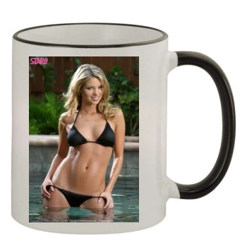 Amber Lancaster 11oz Colored Rim & Handle Mug