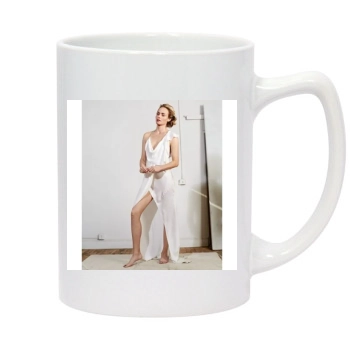 Amber Valletta 14oz White Statesman Mug