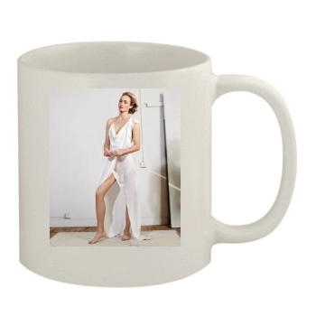 Amber Valletta 11oz White Mug