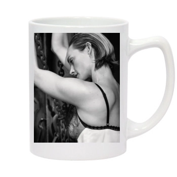 Amber Valletta 14oz White Statesman Mug