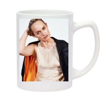 Amber Valletta 14oz White Statesman Mug