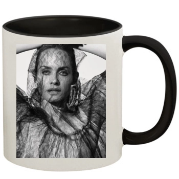 Amber Valletta 11oz Colored Inner & Handle Mug