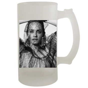 Amber Valletta 16oz Frosted Beer Stein