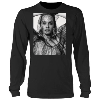 Amber Valletta Men's Heavy Long Sleeve TShirt