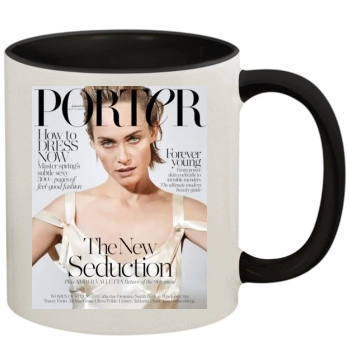 Amber Valletta 11oz Colored Inner & Handle Mug