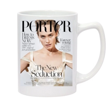 Amber Valletta 14oz White Statesman Mug