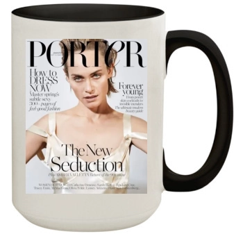 Amber Valletta 15oz Colored Inner & Handle Mug