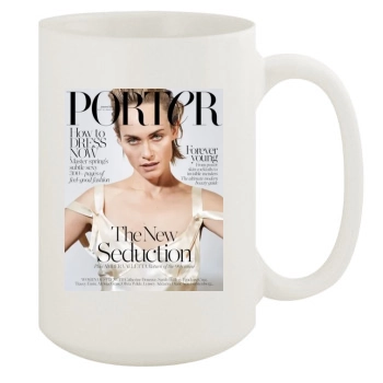 Amber Valletta 15oz White Mug