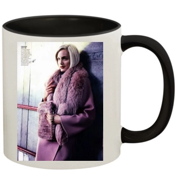 Amber Valletta 11oz Colored Inner & Handle Mug