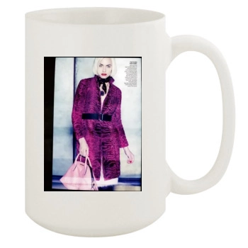 Amber Valletta 15oz White Mug