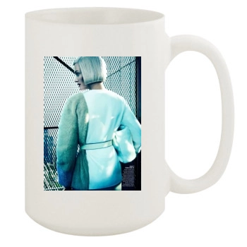 Amber Valletta 15oz White Mug