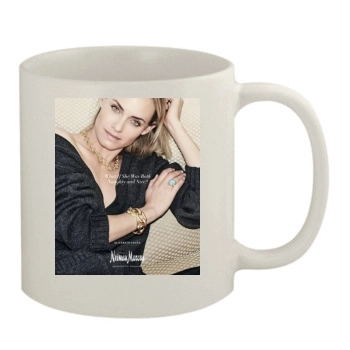 Amber Valletta 11oz White Mug