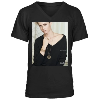 Amber Valletta Men's V-Neck T-Shirt