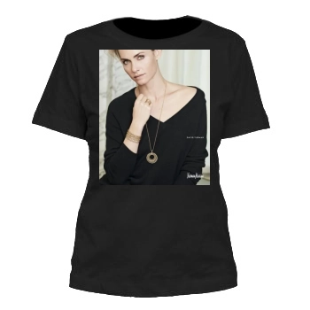 Amber Valletta Women's Cut T-Shirt