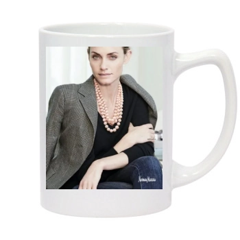 Amber Valletta 14oz White Statesman Mug