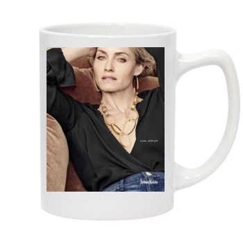 Amber Valletta 14oz White Statesman Mug