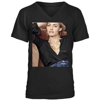 Amber Valletta Men's V-Neck T-Shirt