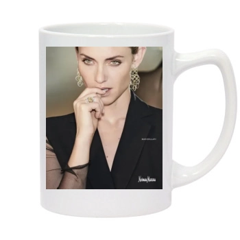 Amber Valletta 14oz White Statesman Mug