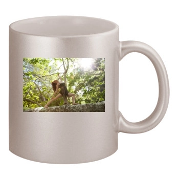 Amy Davidson 11oz Metallic Silver Mug