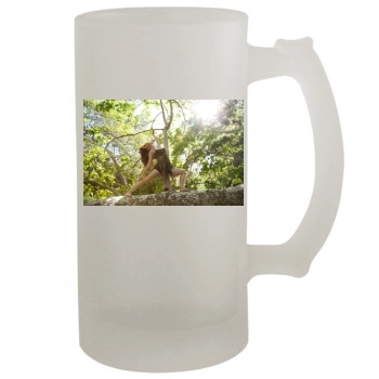 Amy Davidson 16oz Frosted Beer Stein