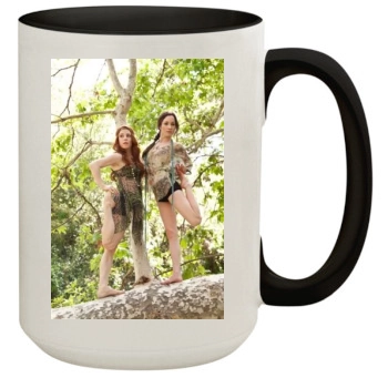 Amy Davidson 15oz Colored Inner & Handle Mug