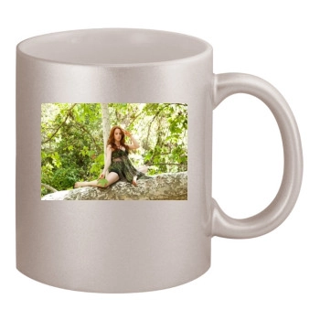 Amy Davidson 11oz Metallic Silver Mug