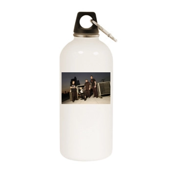 Amy Lee White Water Bottle With Carabiner