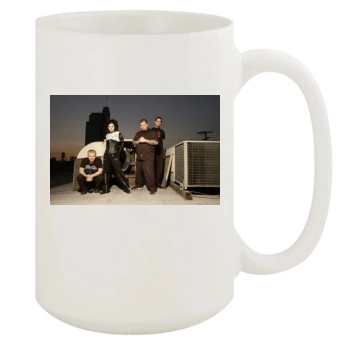 Amy Lee 15oz White Mug