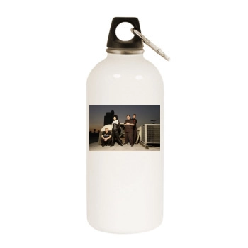 Amy Lee White Water Bottle With Carabiner